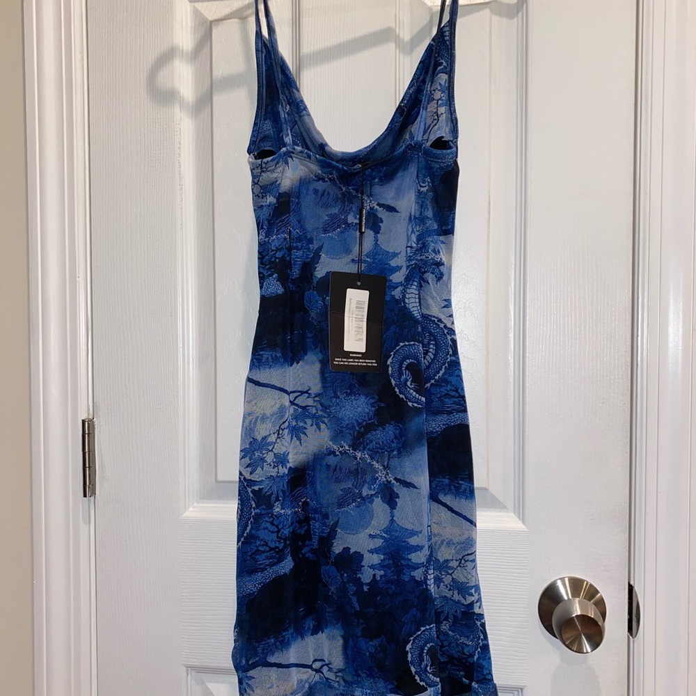 Pretty little thing petite dragon dress